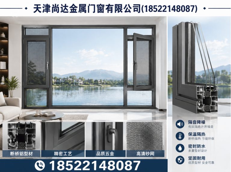 东丽区断桥铝门窗展示图
